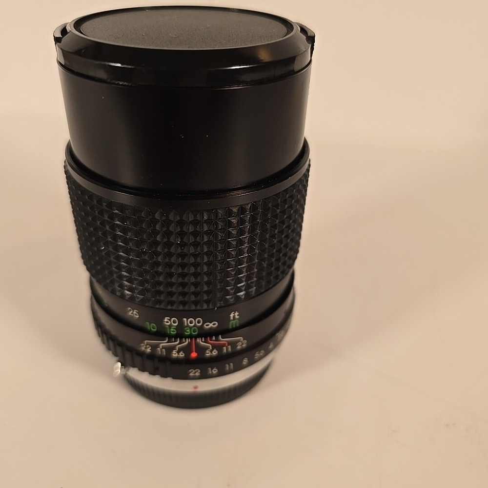 Vintage J C Penney Olympus Camera Lens 52mm No. 919750 1:28f=135mm w/Caps